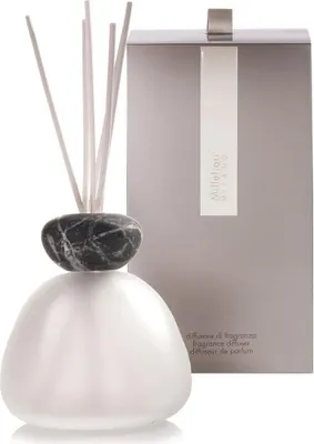 Produktbild von MILLEFIORI MILANO Marmorglas mattschwarzer Deckel (ohne Nachfüllpackung)