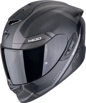 Image de Scorpion EXO-1400 Evo II Carbon Air Enko casque, noir mat/gris, 2XL (63/64)