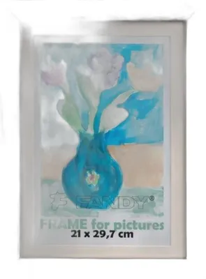 Zdjęcie produktu dla Ramka drewniana Paint czarna do prac dziecięcych A4 25,5x34x5cm