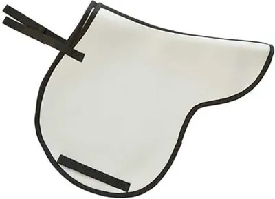 Produktbild von Lexhis Saddle Pvc English Dressur Satteldecken Weiß Weiß One Size