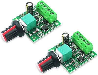 2x PWM DC Motor Geschwindigkeitsregler 1,8-15V 2A 30W
