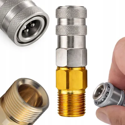 Immagine prodotto di QuickConnect M22 INOX - Presa per raccordo rapido in acciaio inossidabile | Per idropulitrici | Professionale