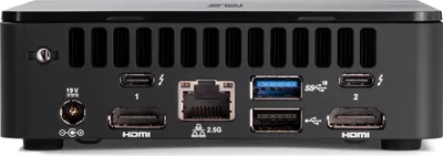 Produktbild von ASUS NUC 12 Pro Kit RNUC12WSKI300002I - Barebone - Mini-PC - 1 x Core i3 1220P - RAM 0 GB - UHD Graphics - 1GbE, 2.5GbE, Bluetooth 5.2, Wi-Fi 6E - WLAN: Bluetooth 5.2, 802.11a/b/g/n/ac/ax (Wi-Fi 6E)