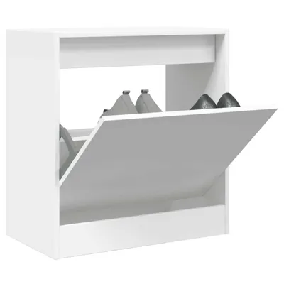 Obrázek produktu pro Botník bílý 60x34x63,5 cm materiál na bázi dřeva