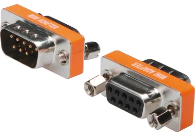 Productafbeelding van ASSMANN Null-Modem-Adapter, 9 Pol Sub-D, Stecker - Kupplung