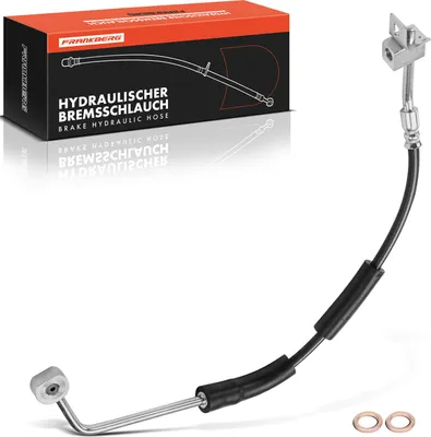 Immagine prodotto di Frankberg 1x Tubo freno Tubi freno asse anteriore sinistro per Jeep Cherokee KJ 2.4L-3.7L 2001-2008