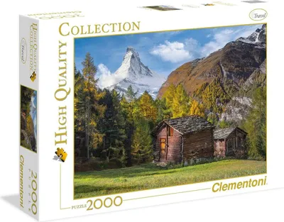 Produktbild von Clementoni 32561 Faszinierendes Matterhorn 2000 Teile Puzzle High Quality Collection