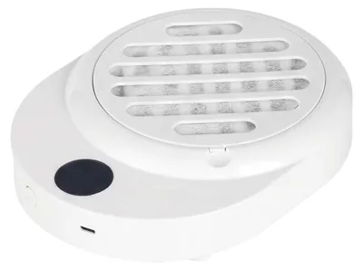 Obrázok produktu pre Avizar, odsávacia jednotka na prach pre manikúru s magnetickým filtrom, 5 W, biela