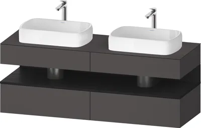 Produktbild von DURAVIT QA4779016490010 QAT KWTU WH Ek. 1600x550x600 Gt Mt.