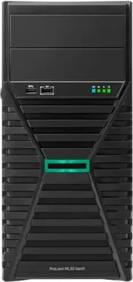Produktbild von HPE ProLiant ML30 Gen11 E-2434 3.4GHz 4c 1P 32GB-U 4LFF 2x960GB SSD 800W RPS EU Server, 3,4 GHz, E-2434, 32 GB, DDR5-SDRAM, 1,92 TB, Turm (4U)