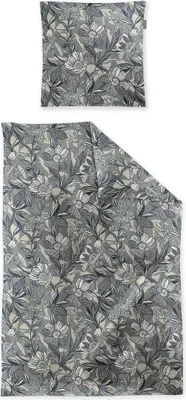 Produktbild von Irisette GmbH & Co. KG Mako-Satin Bettwäsche Set Wave 8585 Farbe salbei Größe 135x200+80x80