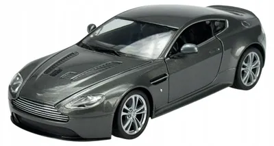 Produktbild von Welly Aston Martin V12 Vantage Modellauto Silber 1:24