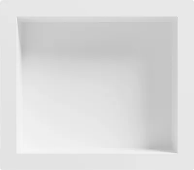 Zdjęcie produktu dla Półka wnękowa Mexen X-Wall-S SMC 35,5x40,7cm biała z kołnierzem