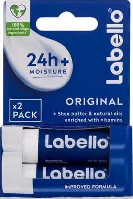 Produktbild von Labello Original 24h-Feuchtigkeits-Lippenbalsam Duo