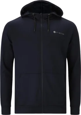Productafbeelding van Virtus sportjas Brent met een hoog percentage viscose, kleur: blauw (Blue Nights), model: S