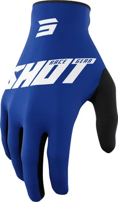 Obrázek produktu pro Rukavice Shot Draw Burst Motocross, modré/bílé, 7