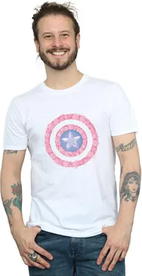 Produktbild von Marvel - T-Shirt für Herren BI43064 (XXL) (Weiß)