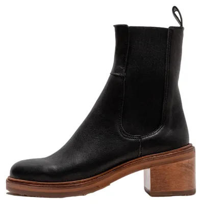 Produktbild von Neosens Stiefeletten mit Absatz Damen S3332 MONTONE BLACK / RUBY Farbe Schwarz