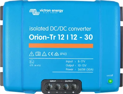 Image de Victron Energy Orion-Tr 12/12-30A 360 W Autoconvertisseur (ORI121240110) (ORI121240110)
