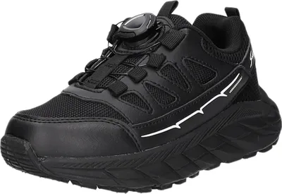 Produktbild von Sneakers Kinder-Jungen-Sneaker-Slipper Schwarz-Weiß, Farbe:schwarz, EU Größe:34