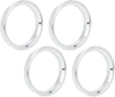 Productafbeelding van Wielnaafcentreringsringen - Aluminium - 4 stuks - Ø 74,1 mm tot binnendiameter 72,6 mm - Wielboutcenterceringspen - Geschikt voor voertuigen