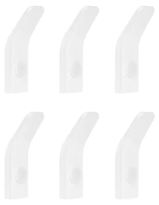 Produktbild von Set aus 6 Wandhaken aus Metall - Schwarz