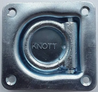 Produktbild von KNOTT Vertiefte Befestigungsöse 95x100x25 mm versenkbare Zurröse 250 daN