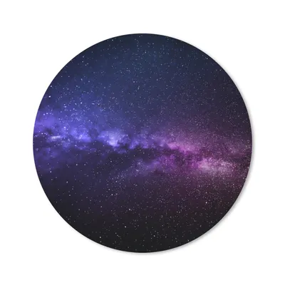 Produktbild von MuchoWow® Mauspad Mousepad Sternenhimmel - Nacht - Weltraum 50x50 cm - Mousepads - Maus Mat - Pad - Mausunterlage - Vinyl