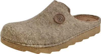Produktbild von Rohde Herren Pantoffel Hausschuh Softfilz Foggia-H 7100, Größe:44 EU, Farbe:Beige