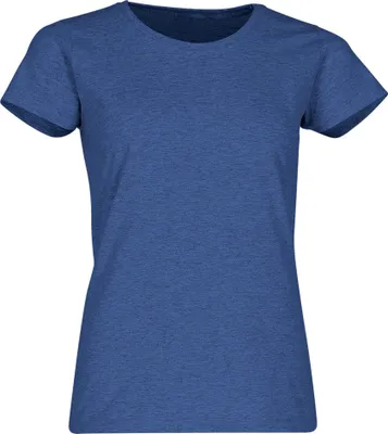 Produktbild von Fruit of the Loom Valueweight T Lady-Fit Farbe: retro royalblau meliert Größe: M