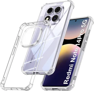 Produktbild von Schutz Hülle für Xiaomi Redmi Note 14 Pro 5G Schutz Slim Case Tasche Smart Cover