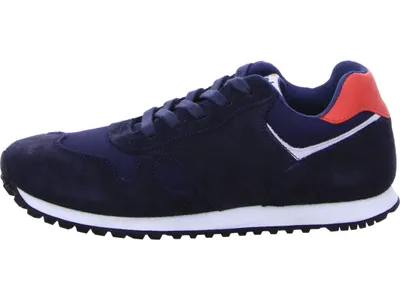 Produktbild von Jela Kinder-Jungen-Sneaker Anton Blau-Weiß-Türkis-Rot, Farbe:blau, EU Größe:39
