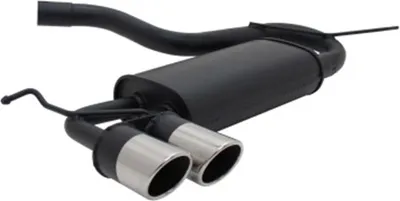Produktbild von Novus Sportauspuff für Audi A3 VW Golf 5 VW Golf 6 VW Scirocco 2x76mm SR-Design