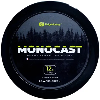 Produktbild von Ridgemonkey Monocast 1000 M Monofile Schnüre Durchsichtig 0.300 mm Durchsichtig 0.300 mm