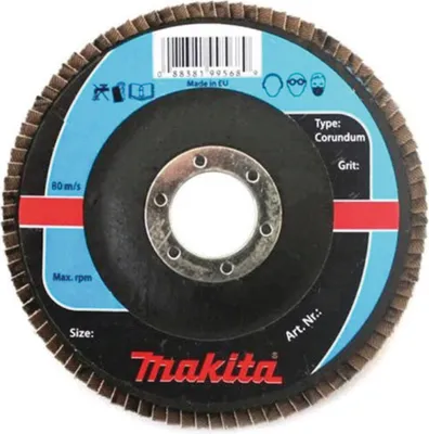 Produktbild von Makita P-65202 Lamellenscheibe Corun für Holz- und Metallbearbeitung