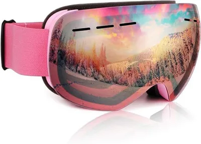 Productafbeelding van Ski Snowboard Bril - Outdoor Skibril - Wintersporter Bescherming - UV Bescherming Anti-condens - OTG Geschikt - Meerdere Kleuren