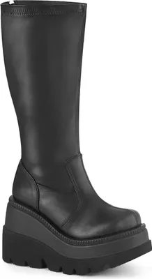 Produktbild von SHAKER-65WC Damen Boots von DemoniaCult, Schwarz EU 40, US 10