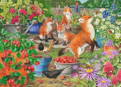 Produktbild von House of Puzzles House of Puzzles Puzzle Foxy Ladies 1000 Teile Erwachsene Puzzle