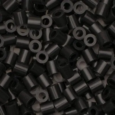 Produktbild von Vaessen Creative | Bügelperlen 1100 Stücks Schwarz