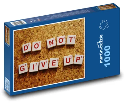 Obrázok produktu pre Puzzle 1000 Nevzdávať sa - odvaha a život - martinpuzzle