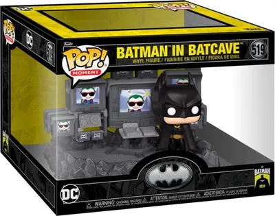 Produktbild von Batman in Batcave-Actionfigur, DC Comics-Sammelspielzeug