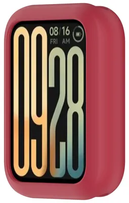 Obrázek produktu pro Pro Xiaomi Smart Band 9 Pro Silicone Design Watch Ochranné pouzdro kryt Red