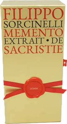 Obrázek produktu pro Filippo Sorcinelli Memento Extrait De Sacristie Dómm 100 ml