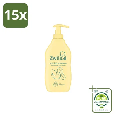 Produktbild von 15 x Zwitsal Baby Anti-Klit Shampoo - 400 ml - Großpackung - 15 Stücke