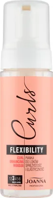 Zdjęcie produktu dla Joanna Professional Curls Pianka do loków Sprężystość i Elastyczność, 150ml