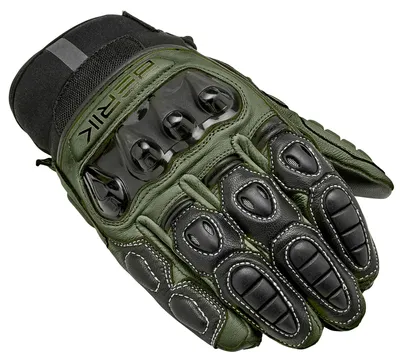 Produktbild von Berik Zakuda Motorrad Handschuhe, schwarz/grün, XL