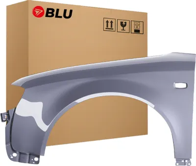 Immagine prodotto di BLU Parafango compatibile con Audi A4 B6 LY7J Sinistra Silber AvusSilber | 2000-2004 | Anteriore | Verniciato | Pronto per il montaggio | Acciaio