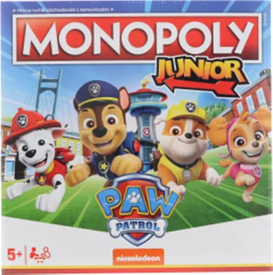 Obrázek produktu pro Monopoly Junior Tlapková patrola CZ