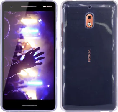 Obrázek produktu pro Silikonový ochranný kryt na mobilní telefon Nokia 2.1 2018 Transparentní
