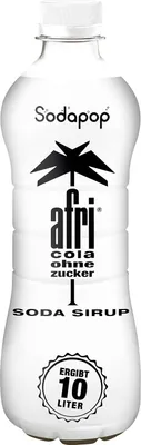 Produktbild von SODAPOP AFRI Cola Zero Zucker Sirup 500ml für 10 Liter